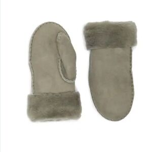 UGG Genuine Shearling Lined Mittens